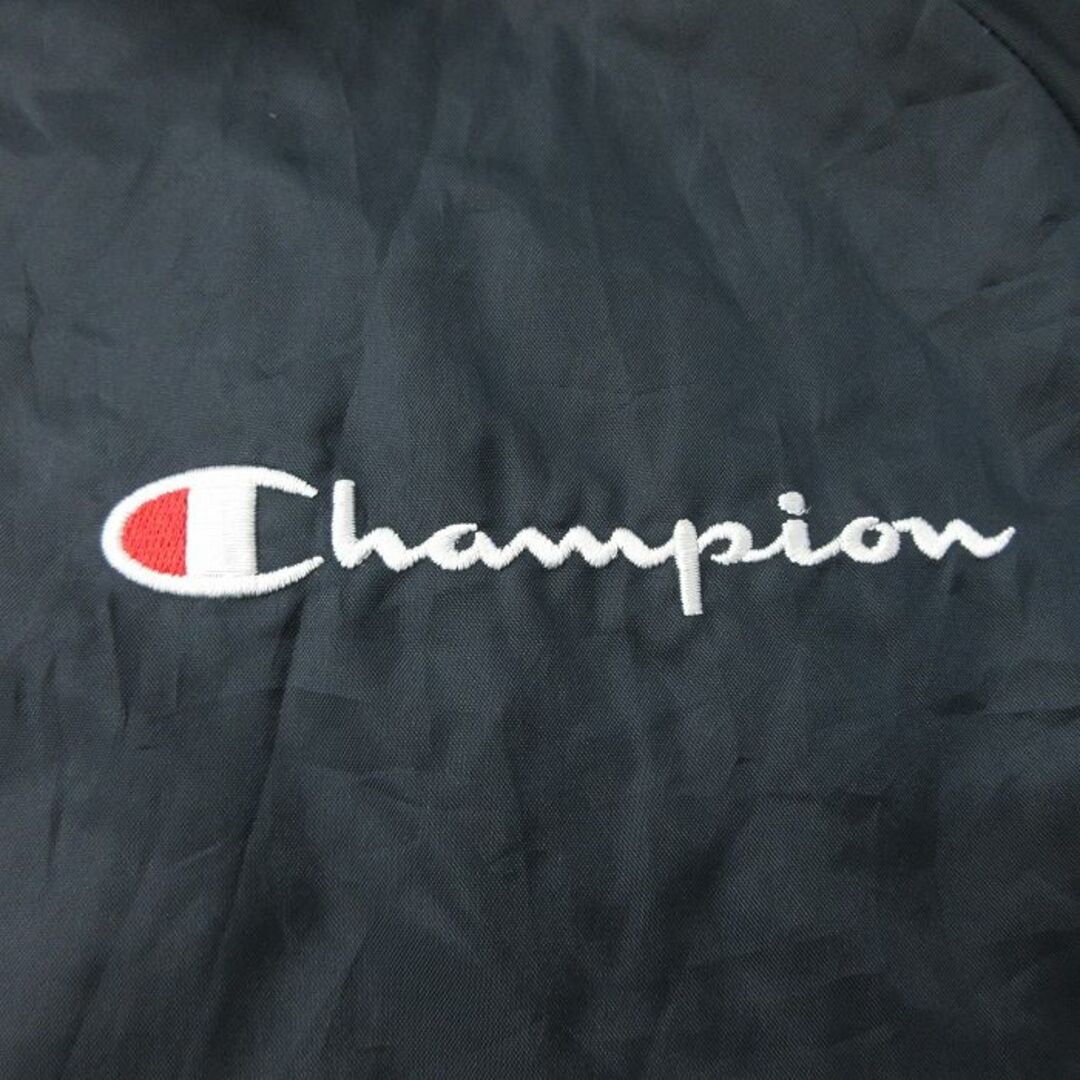 Champion(チャンピオン)の古着 チャンピオン champion 長袖 ジャケット キッズ ボーイズ 子供服 ビッグロゴ ラグラン 黒 ブラック 23nov15 キッズ/ベビー/マタニティのベビー服(~85cm)(シャツ/カットソー)の商品写真