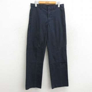 ディッキーズ(Dickies)の古着 ディッキーズ Dickies ワーク パンツ レディース ダブルニー 紺 ネイビー 23nov18 中古 ボトムス(ショートパンツ)