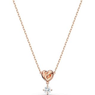 スワロフスキー(SWAROVSKI)の【スワロフスキー 】Lifelong Heart クリスタル ネックレス(ネックレス)