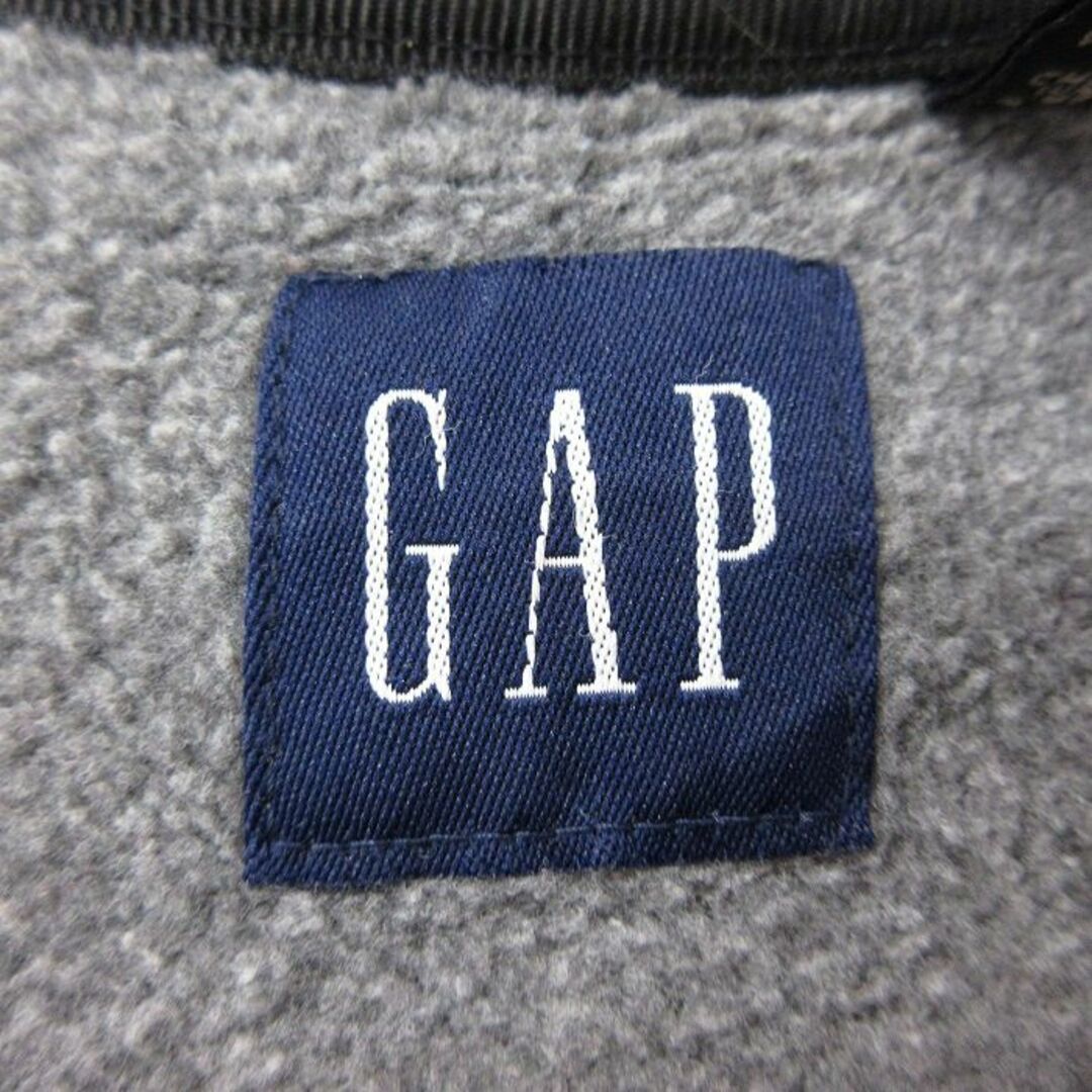 GAP(ギャップ)のL★古着 ギャップ GAP 長袖 フリース ジャケット メンズ 00年代 00s Vネック オレンジ 23nov13 中古 アウター メンズのジャケット/アウター(ダッフルコート)の商品写真