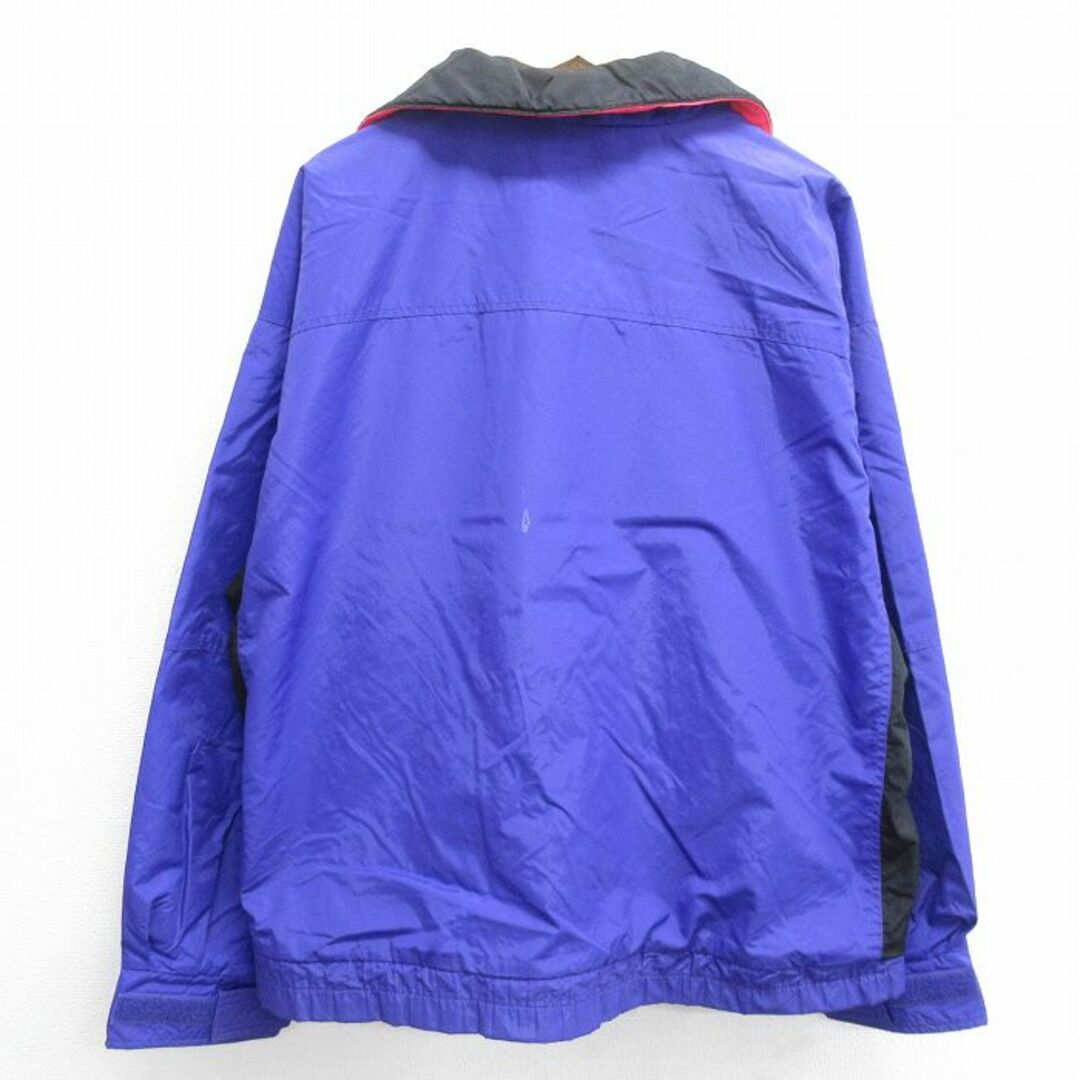 Columbia(コロンビア)のXL★古着 コロンビア COLUMBIA 長袖 ナイロン ジャケット メンズ 90年代 90s 大きいサイズ 紫他 パープル 23nov15 中古 アウター メンズのジャケット/アウター(ダッフルコート)の商品写真