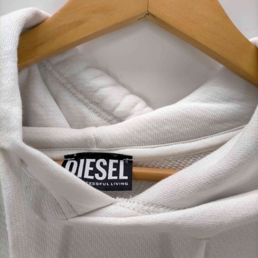 DIESEL(ディーゼル)のDIESEL(ディーゼル) フロントプリントプルオーバーパーカー メンズ メンズのトップス(パーカー)の商品写真