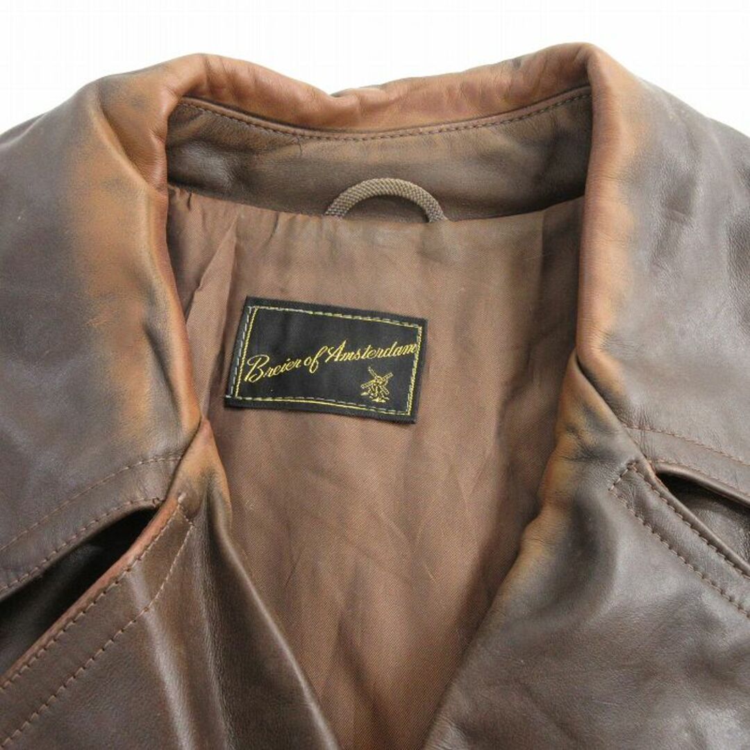 L☆古着 長袖 ビンテージ レザー コート メンズ 70年代 70s L☆古着 長袖 ビンテージ レザー コート メンズ 70年代 70s