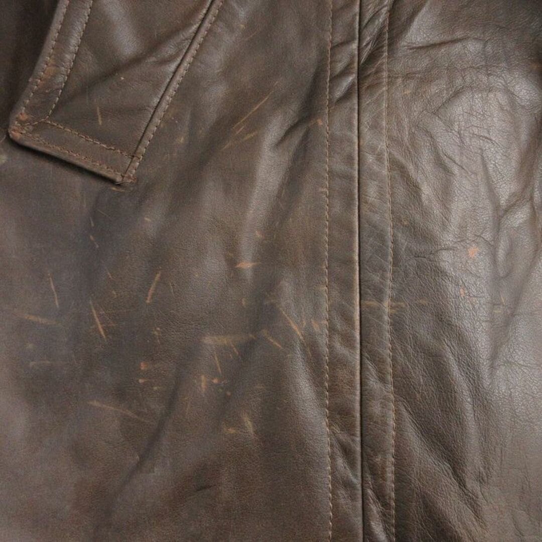 L☆古着 長袖 ビンテージ レザー コート メンズ 70年代 70s L☆古着 長袖 ビンテージ レザー コート メンズ 70年代 70s