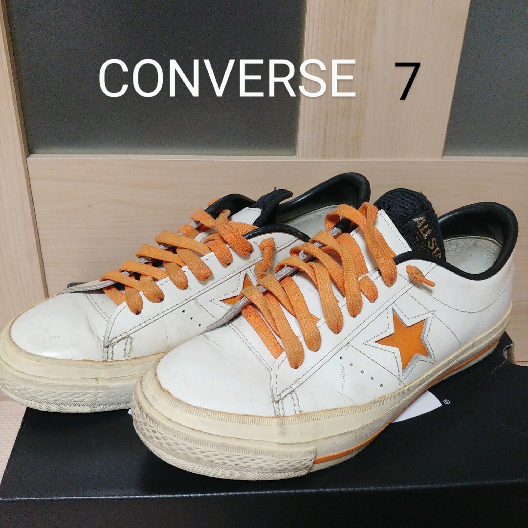 ALL STAR（CONVERSE）(オールスター)のCONVERSE　コンバース　ローカットスニーカー　レザー　ハロウィン メンズの靴/シューズ(スニーカー)の商品写真