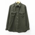 XL★古着 カベラス 長袖 シャツ メンズ 90年代 90s ロング丈 USA…