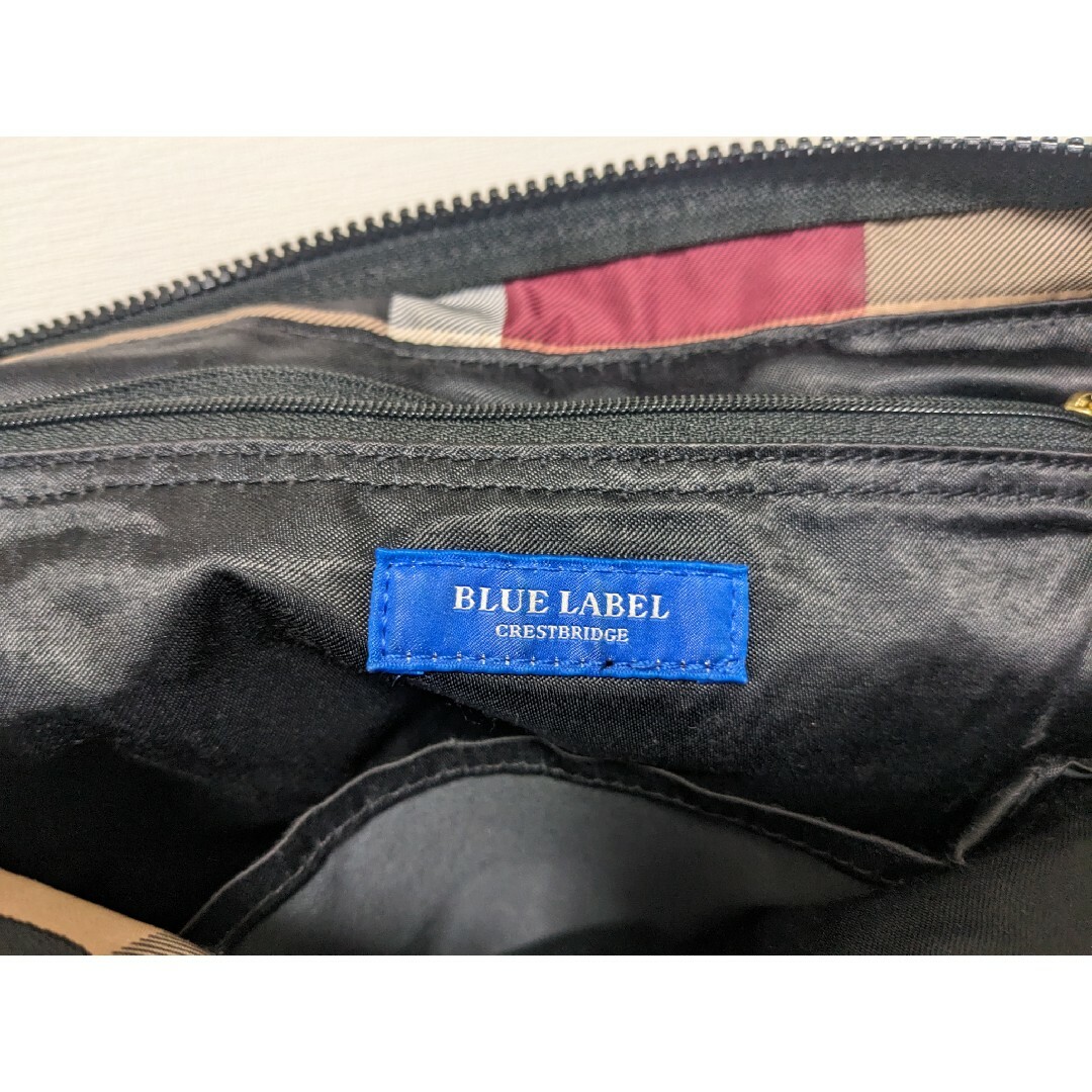 BLUE LABEL CRESTBRIDGE(ブルーレーベルクレストブリッジ)のブルーレーベルクレストブリッジ　トートバッグ　チェック レディースのバッグ(トートバッグ)の商品写真