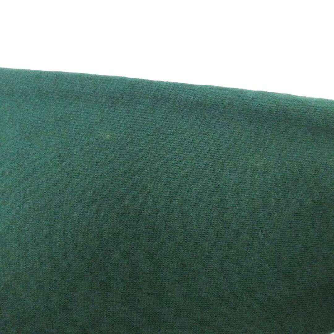 XL★古着 ジャージーズ 長袖 スウェット メンズ 90年代 90s THOMPSON 刺繍 クルーネック USA製 濃緑 グリーン 23nov20 中古 スエット トレーナー トップス メンズのトップス(パーカー)の商品写真