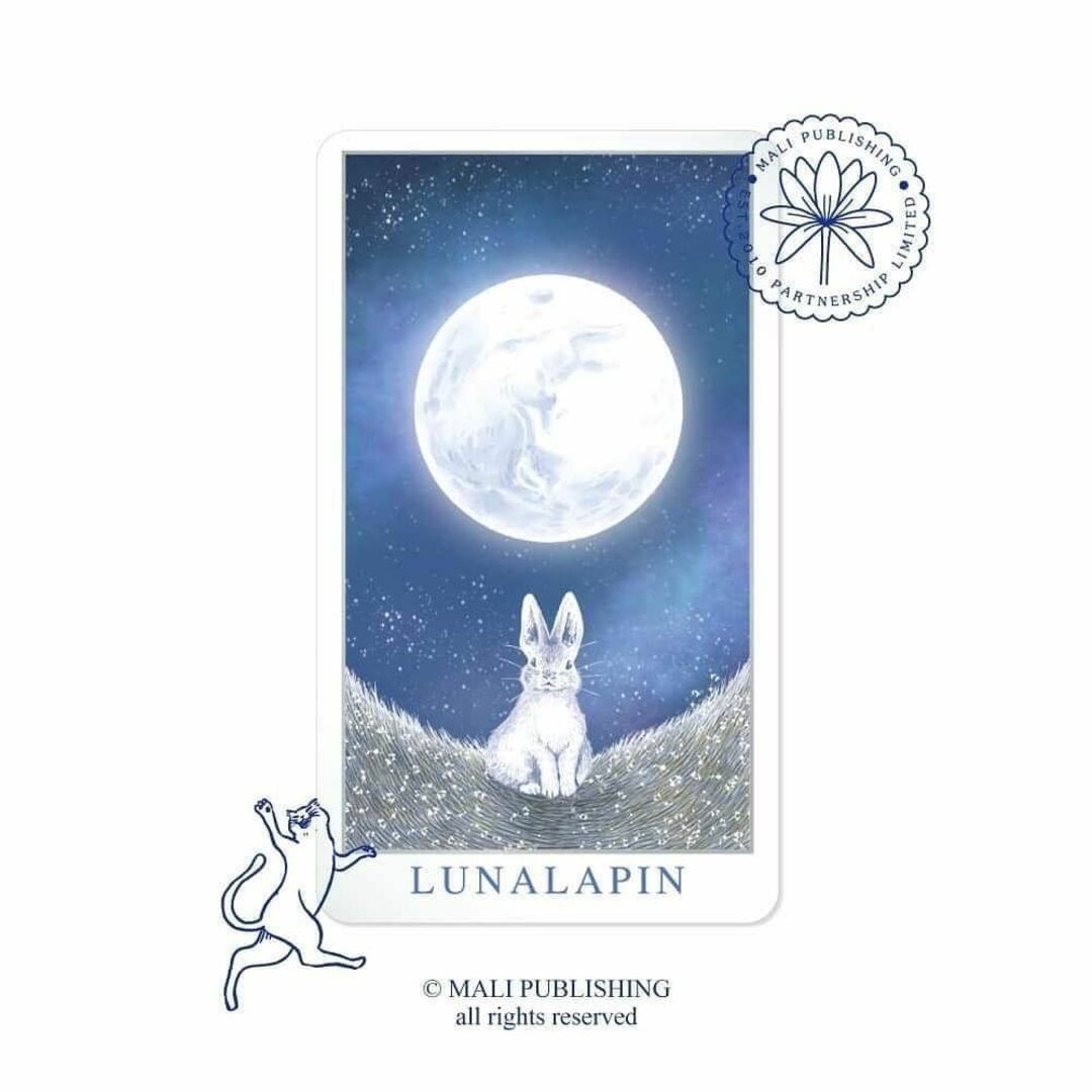 正規品 Luna Lapin Tarot タロットカード (銀縁) エンタメ/ホビーのアート用品(その他)の商品写真