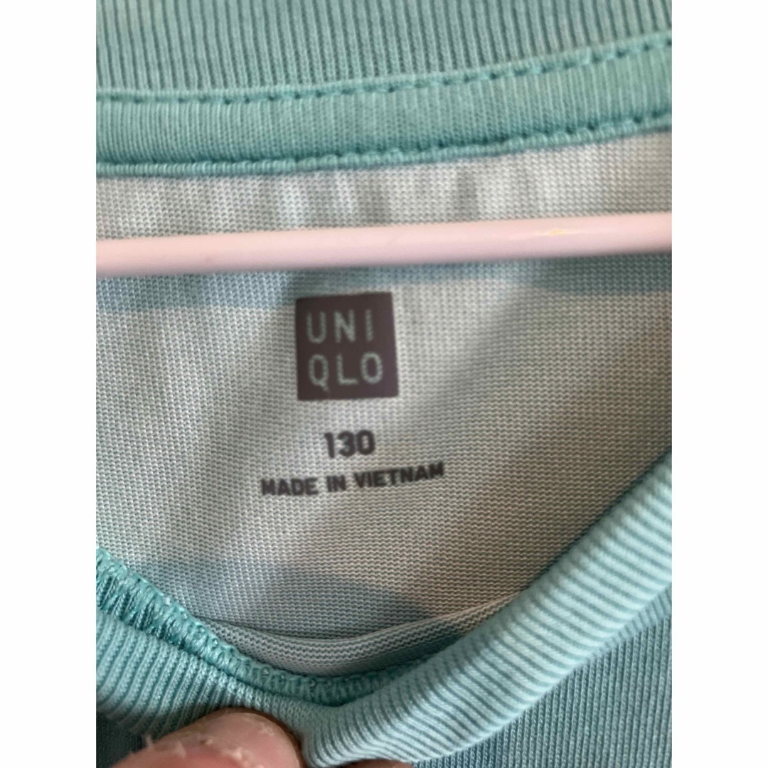 UNIQLO(ユニクロ)のユニクロ　ワンピース　130 キッズ/ベビー/マタニティのキッズ服女の子用(90cm~)(ワンピース)の商品写真