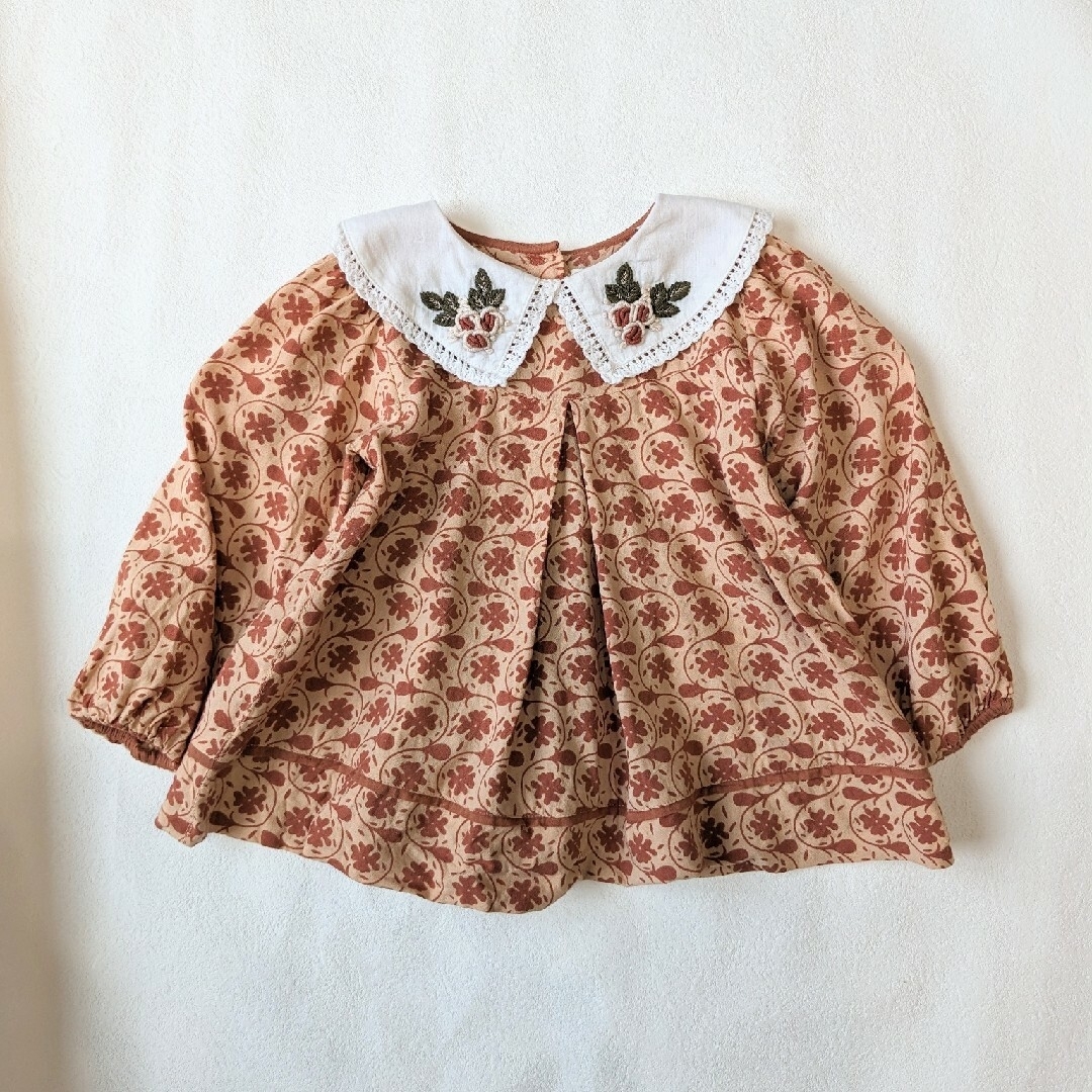 Caramel baby&child (キャラメルベビー&チャイルド)の◆美品◆Bachaa◆ブラウス tunic◆2/3 キッズ/ベビー/マタニティのキッズ服女の子用(90cm~)(ブラウス)の商品写真