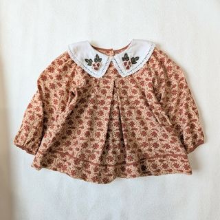 キャラメルベビー&チャイルド(Caramel baby&child )の◆美品◆Bachaa◆ブラウス tunic◆2/3(ブラウス)