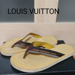 ルイヴィトン(LOUIS VUITTON)のLOUISVUITTON　ルイヴィトン　メンズ　モノグラムビーチサンダル(サンダル)