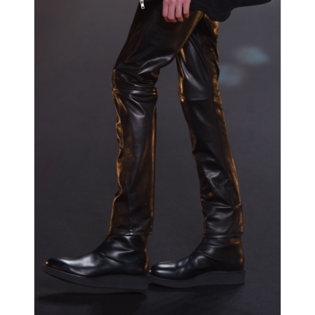 LAD MUSICIAN(ラッドミュージシャン)のLADMUSICIAN HORSE LEATHER PANTS レザーパンツ メンズのパンツ(その他)の商品写真