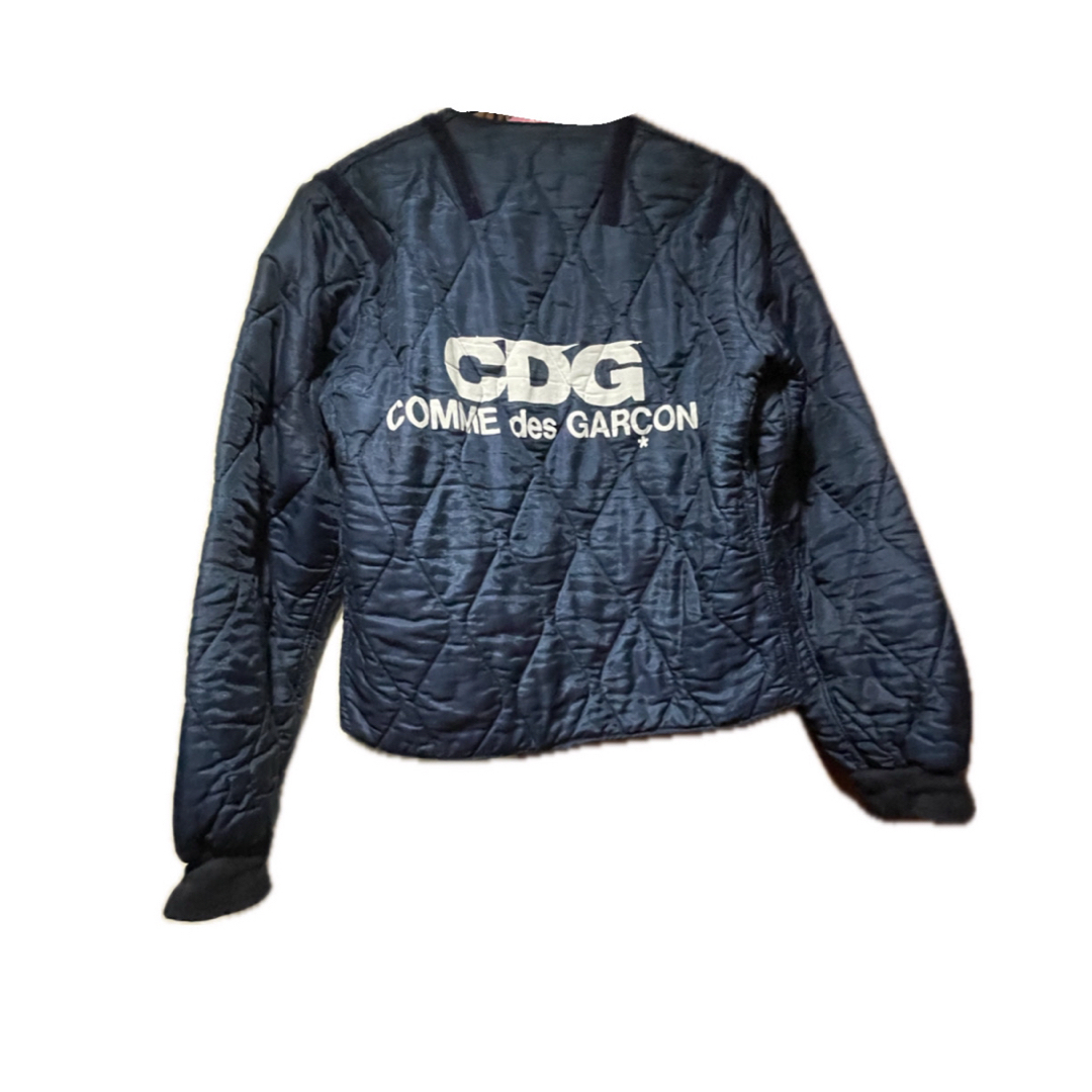 COMME des GARCONS(コムデギャルソン)のCOMME des GARÇONS quilted jacket レディースのジャケット/アウター(ノーカラージャケット)の商品写真