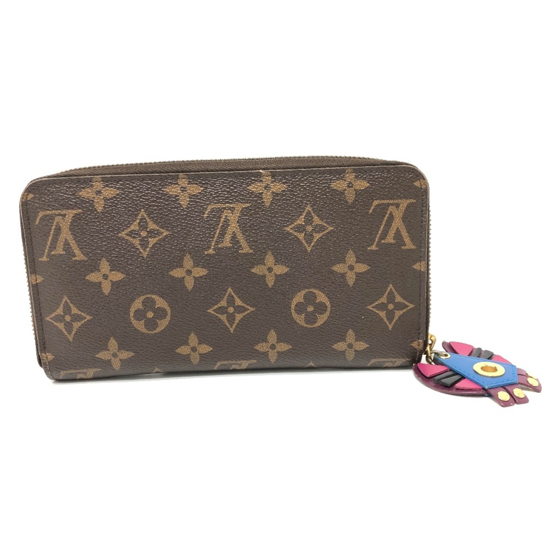 LOUIS VUITTON(ルイヴィトン)のルイヴィトン LOUIS VUITTON ジッピー ウォレット トーテム  M61364 モノグラム  ウォレット 長財布 モノグラムキャンバス ブラウン/レッド レディースのファッション小物(財布)の商品写真