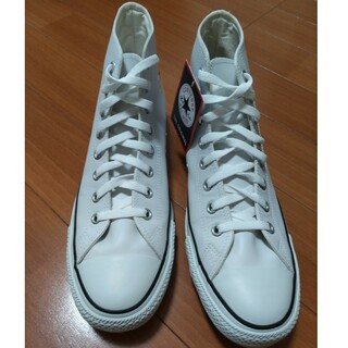 オールスター(ALL STAR（CONVERSE）)のコンバース　オールスターレザー白　29.0(スニーカー)