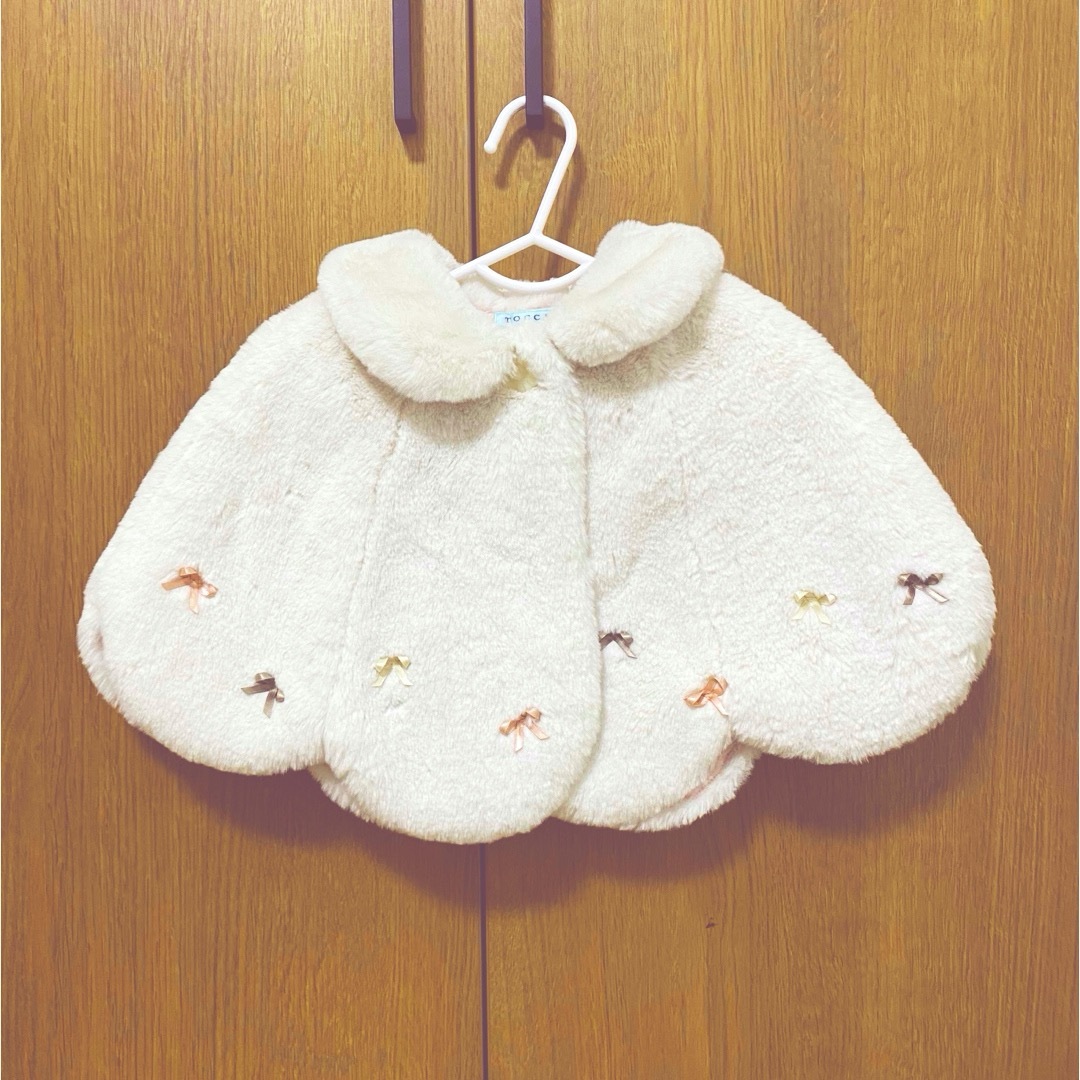 TOCCA  ケープ　ポンチョ キッズ/ベビー/マタニティのキッズ服女の子用(90cm~)(ジャケット/上着)の商品写真