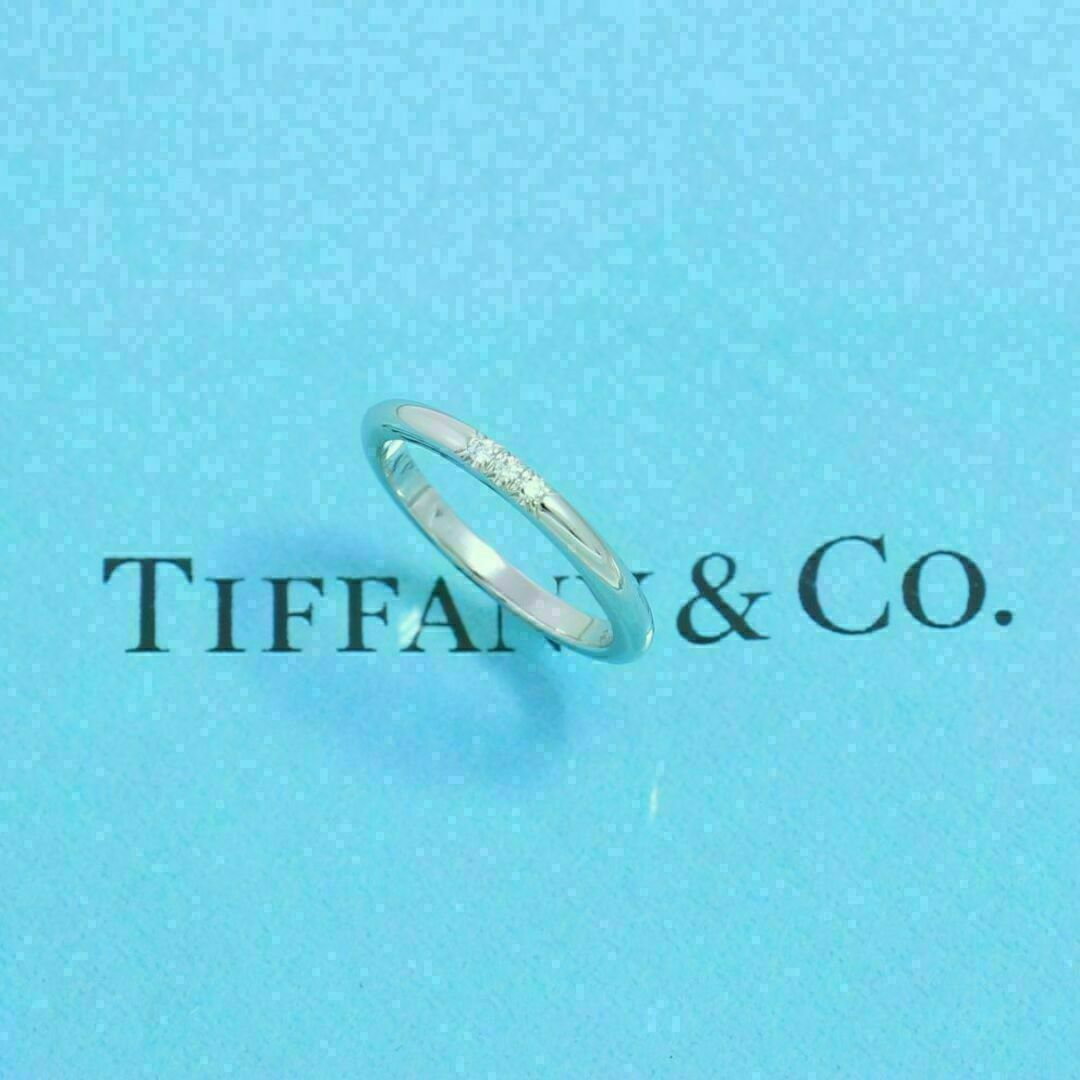 Tiffany & Co. - ティファニー TIFFANY PT950 7.5号 クラシックバンド 