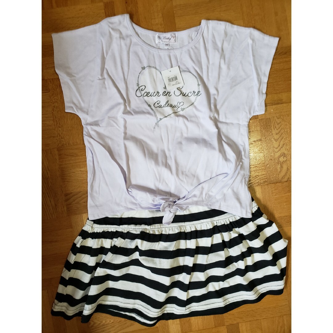 motherways(マザウェイズ)のマザウェイズ    140  2セット キッズ/ベビー/マタニティのキッズ服女の子用(90cm~)(Tシャツ/カットソー)の商品写真