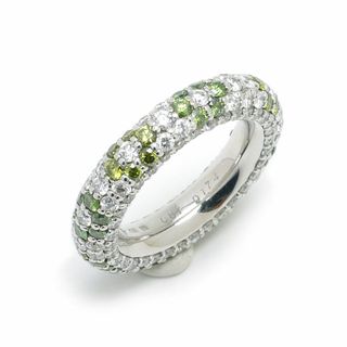 ポンテヴェキオ エテルノリング K18WG・D1.74ct・0.87ct 花