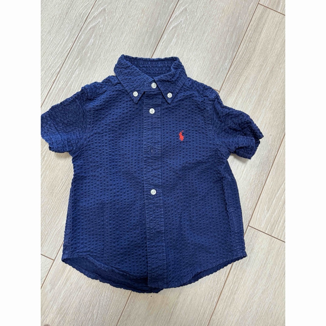 ラルフローレン キッズ半袖シャツ キッズ/ベビー/マタニティのキッズ服男の子用(90cm~)(Tシャツ/カットソー)の商品写真