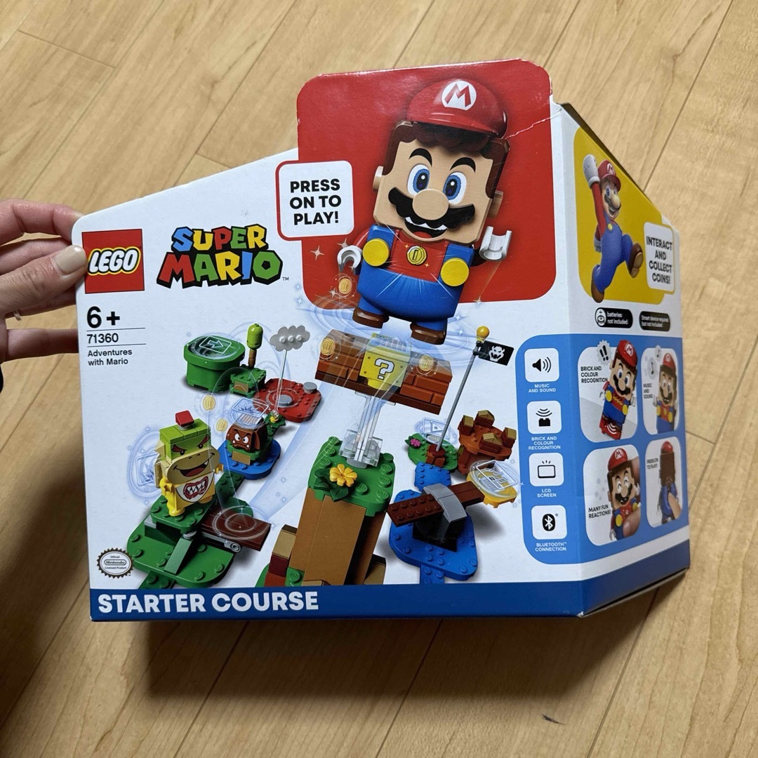 Lego(レゴ)のレゴマリオ　LEGO はじまりのぼうけん　スターターコース キッズ/ベビー/マタニティのおもちゃ(積み木/ブロック)の商品写真