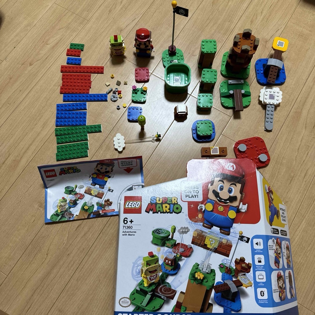 Lego(レゴ)のレゴマリオ　LEGO はじまりのぼうけん　スターターコース キッズ/ベビー/マタニティのおもちゃ(積み木/ブロック)の商品写真