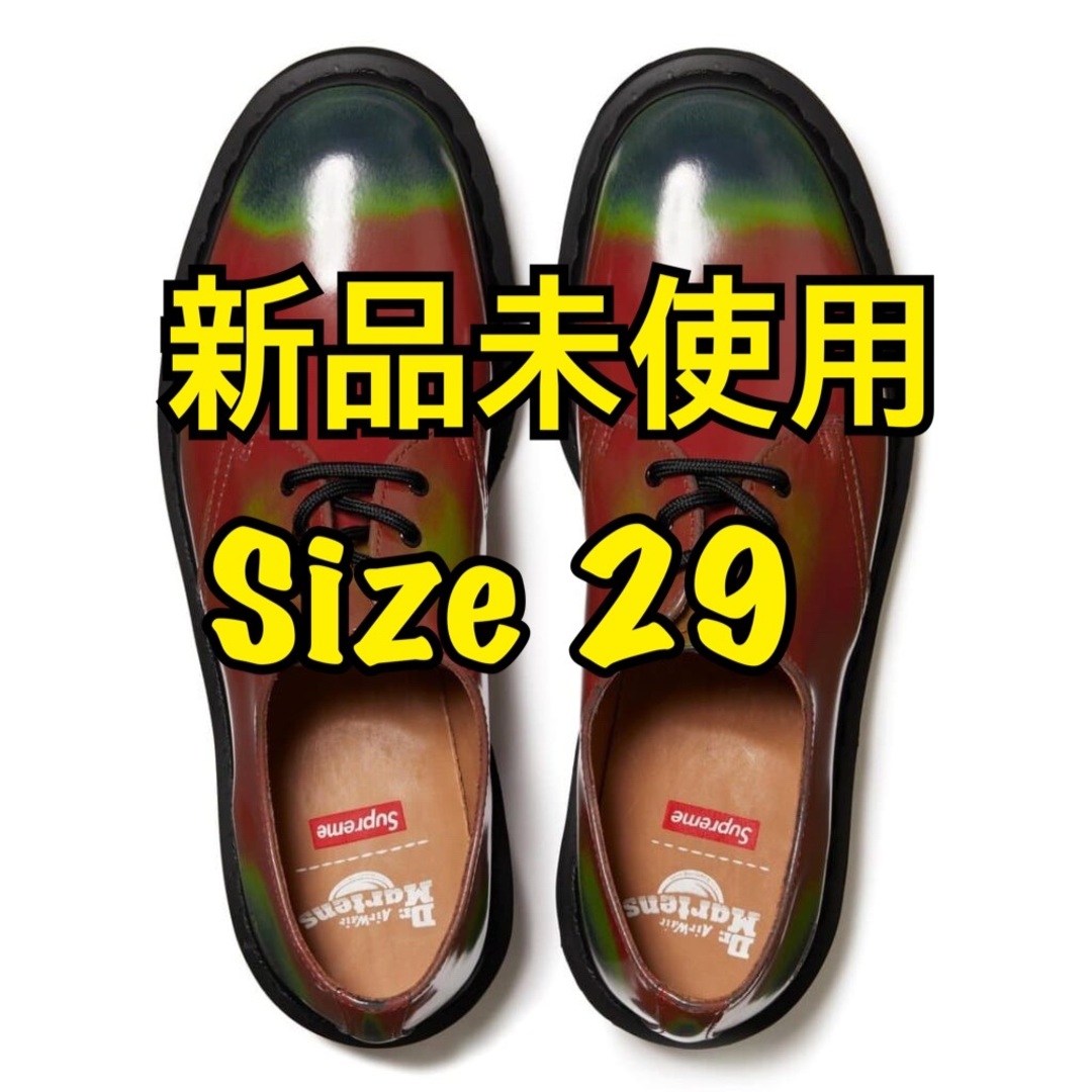 Supreme(シュプリーム)のSupreme Dr.Martens 1461 3 Eye Shoe 赤29 メンズの靴/シューズ(スニーカー)の商品写真