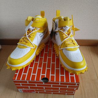 ナイキ(NIKE)のOff-White × Nike Air Force 1 Mid SP LTHR(スニーカー)