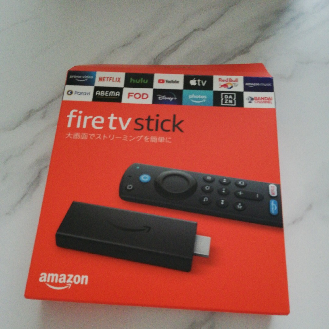 Amazon(アマゾン)のfire tvstick スマホ/家電/カメラのテレビ/映像機器(その他)の商品写真