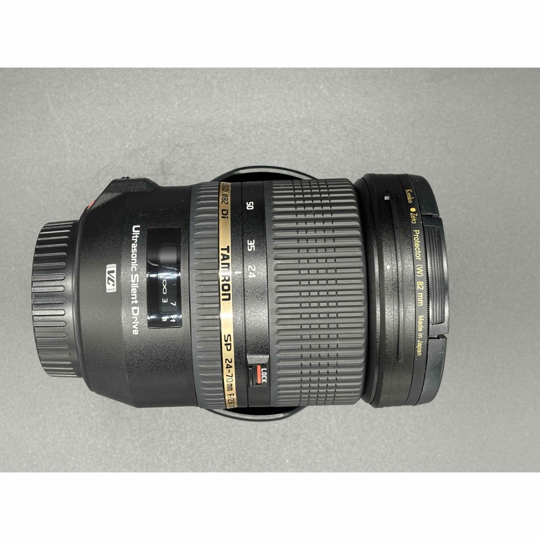 TAMRON(タムロン)の〈中古美品〉タムロンSP 24-70mm F2.8 VCキヤノン EFマウント用 スマホ/家電/カメラのカメラ(レンズ(ズーム))の商品写真