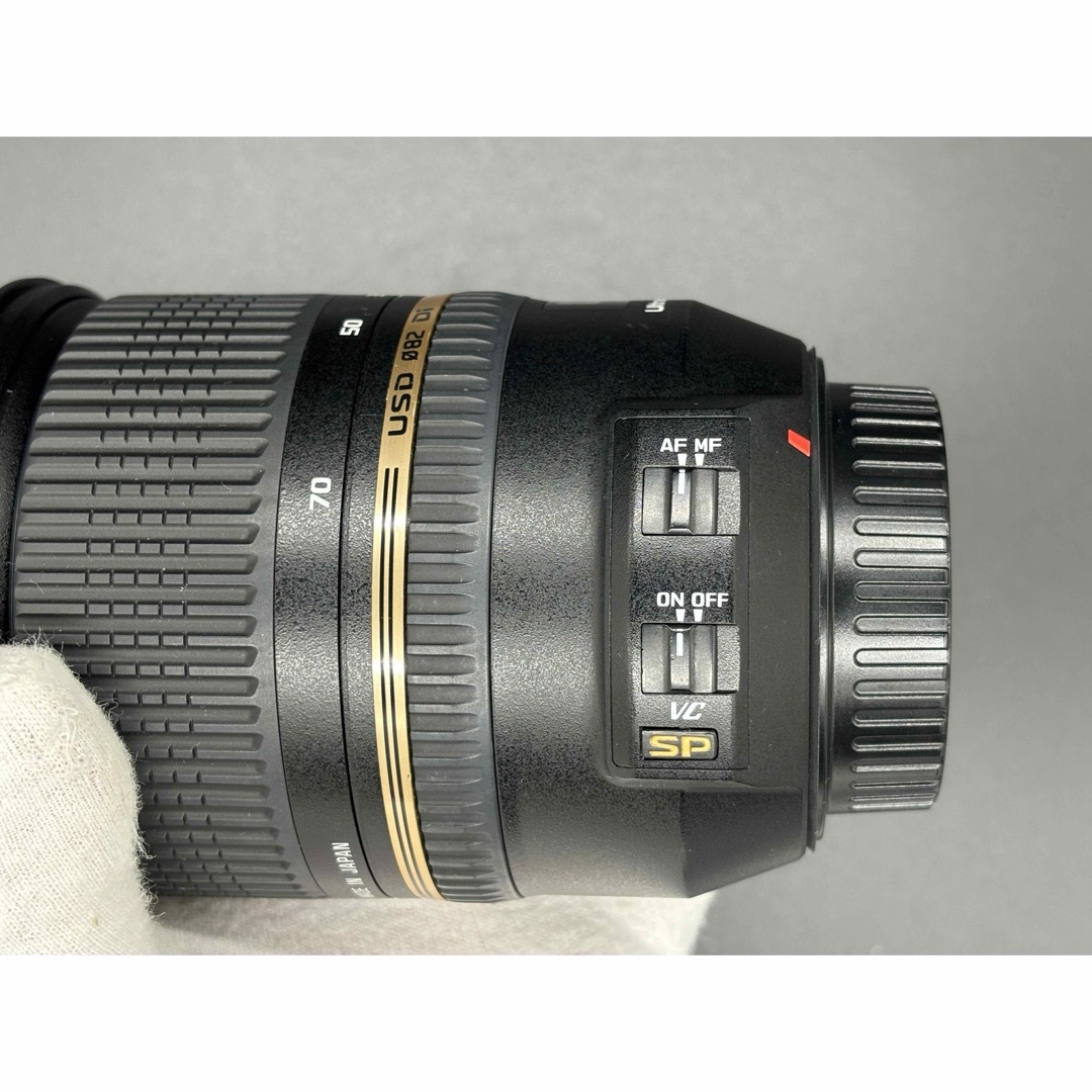 TAMRON(タムロン)の〈中古美品〉タムロンSP 24-70mm F2.8 VCキヤノン EFマウント用 スマホ/家電/カメラのカメラ(レンズ(ズーム))の商品写真