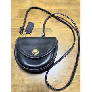 コーチ(COACH)のコーチ　COACH ミニ ショルダーバッグ オールド コーチ 黒 ブラック(ショルダーバッグ)