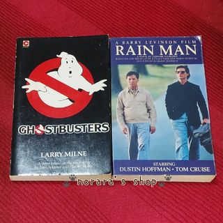 洋書　ゴーストバスターズ　ghostbusters　レインマン　rain man(洋書)