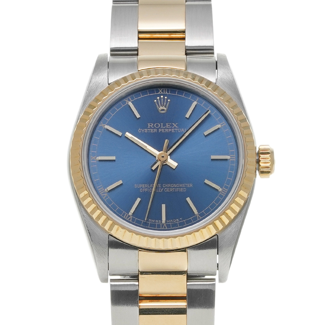 ROLEX(ロレックス)の中古 ロレックス ROLEX 67513 N番(1991年頃製造) ブルー ユニセックス 腕時計 レディースのファッション小物(腕時計)の商品写真