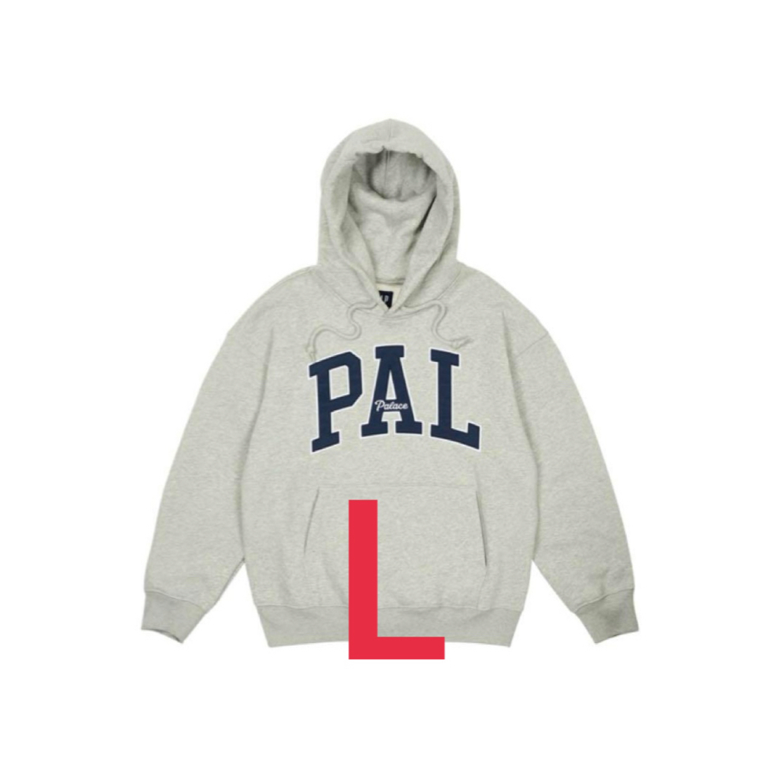 PALACE(パレス)のPALACE Gap Hood Grey L パレス ギャップ グレー メンズのトップス(パーカー)の商品写真