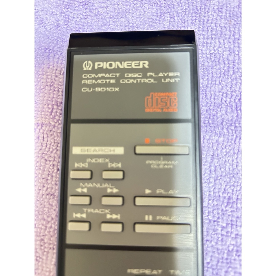 Pioneer(パイオニア)のPIONEER パイオニア CDプレーヤー　リモコン CU-9010X  スマホ/家電/カメラのオーディオ機器(その他)の商品写真