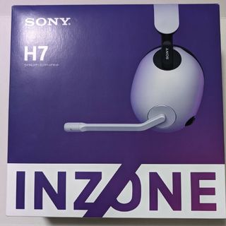 ソニー(SONY)の美品 SONY INZONE H7 ヘッドセット WH-G700(W)(ヘッドフォン/イヤフォン)