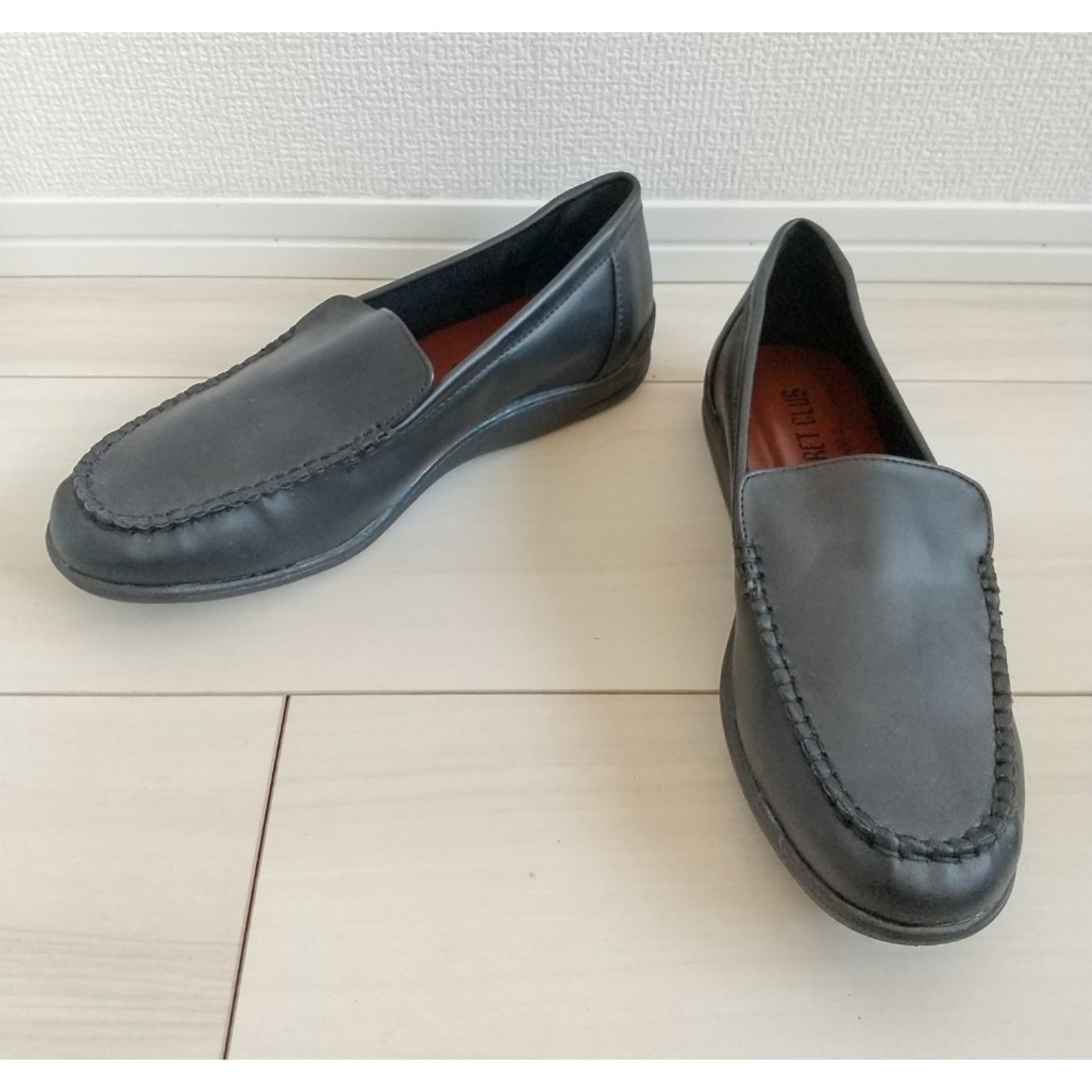 （801）GARRET CLUB ブラック シューズ（22.5cm） レディースの靴/シューズ(その他)の商品写真