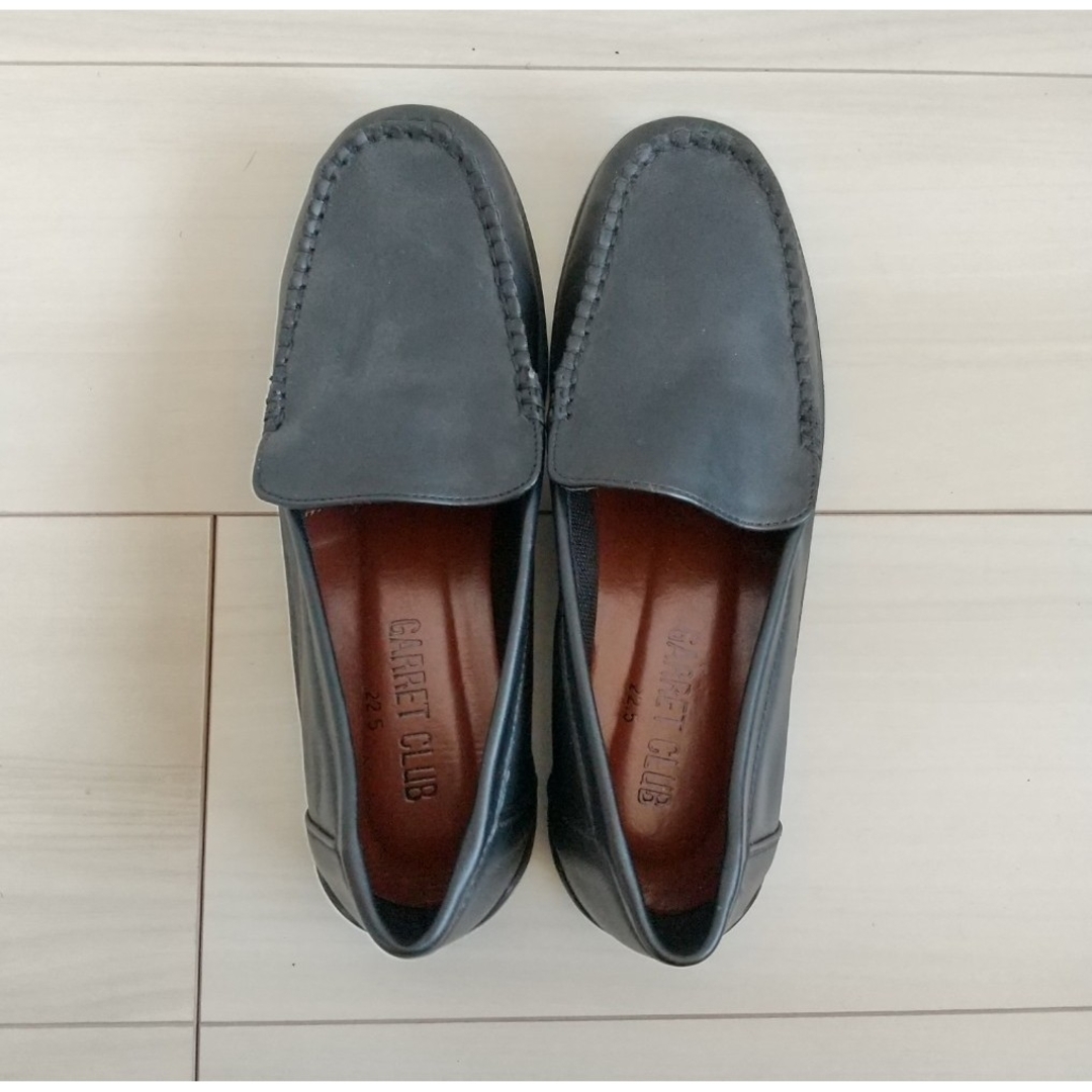 （801）GARRET CLUB ブラック シューズ（22.5cm） レディースの靴/シューズ(その他)の商品写真