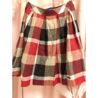 バーバリー(BURBERRY)のブルーレーベル☆新品☆プリーツスカート(ミニスカート)