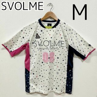 スボルメ(Svolme)のSVOLME スボルメ プラクティスシャツ プラシャツ 練習着 白 星 Tシャツ(ウェア)