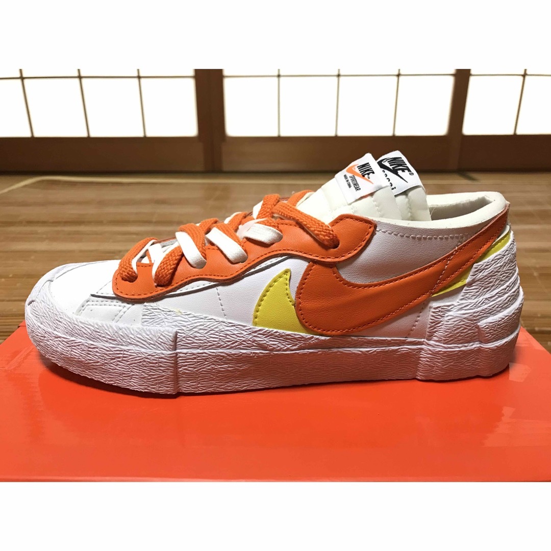 NIKE(ナイキ)のNIKE BLAZER LOW SACAI MAGMA ORANGE 25.5 メンズの靴/シューズ(スニーカー)の商品写真