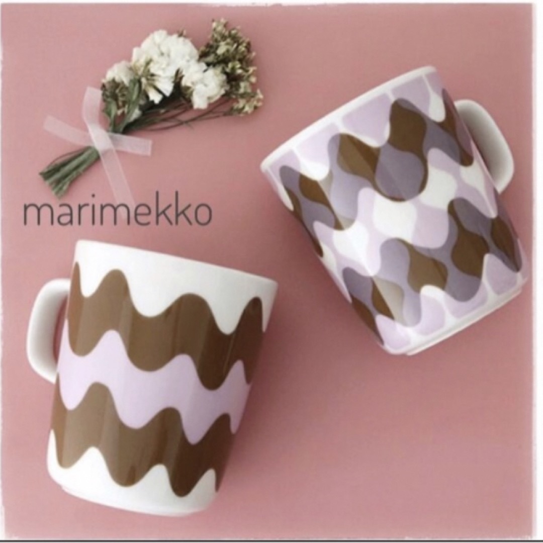 marimekko(マリメッコ)のマリメッコ Lokki Pergola マグカップ ウニッコ イッタラ インテリア/住まい/日用品のキッチン/食器(食器)の商品写真