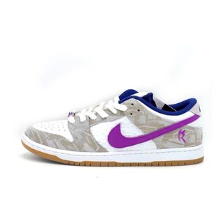 ナイキ(NIKE)のナイキ NIKE × ライッサ レアウ Rayssa Leal ■ 【 SB DUNK LOW PRM RL PURE PLATINUM AND VIVID PURPLE FZ5251-001 】SB ダンク ロー ピュア プラチナム アンド ヴィヴィッド パープル スニーカー　32492(スニーカー)