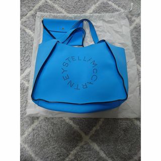 ステラマッカートニー(Stella McCartney)のSTELLA McCARTNEY ステラマッカートニー ロゴトートバッグ ブルー(トートバッグ)