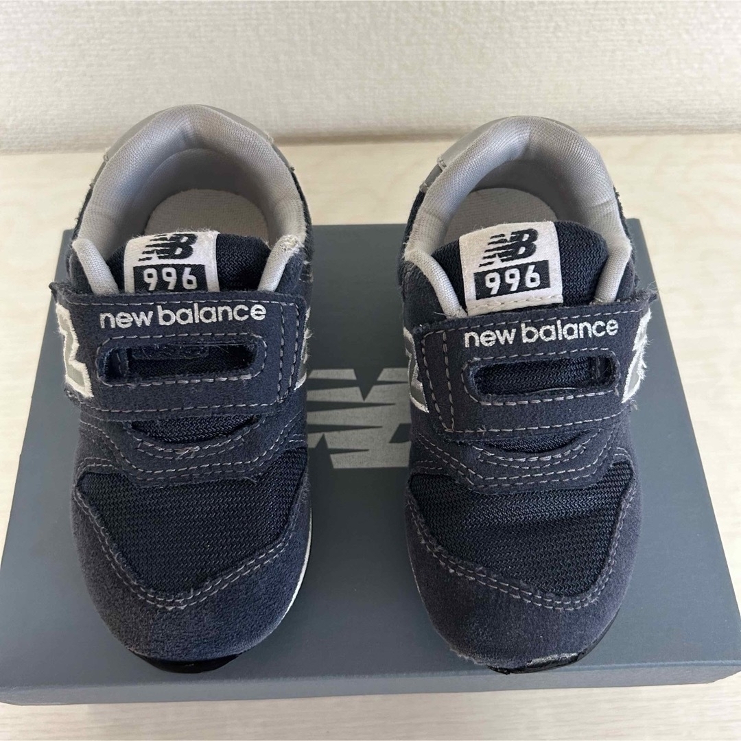 New Balance(ニューバランス)のニューバランス 996 キッズシューズ ネイビー 14.5cm キッズ/ベビー/マタニティのベビー靴/シューズ(~14cm)(スニーカー)の商品写真