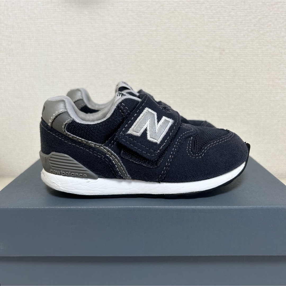 New Balance(ニューバランス)のニューバランス 996 キッズシューズ ネイビー 14.5cm キッズ/ベビー/マタニティのベビー靴/シューズ(~14cm)(スニーカー)の商品写真