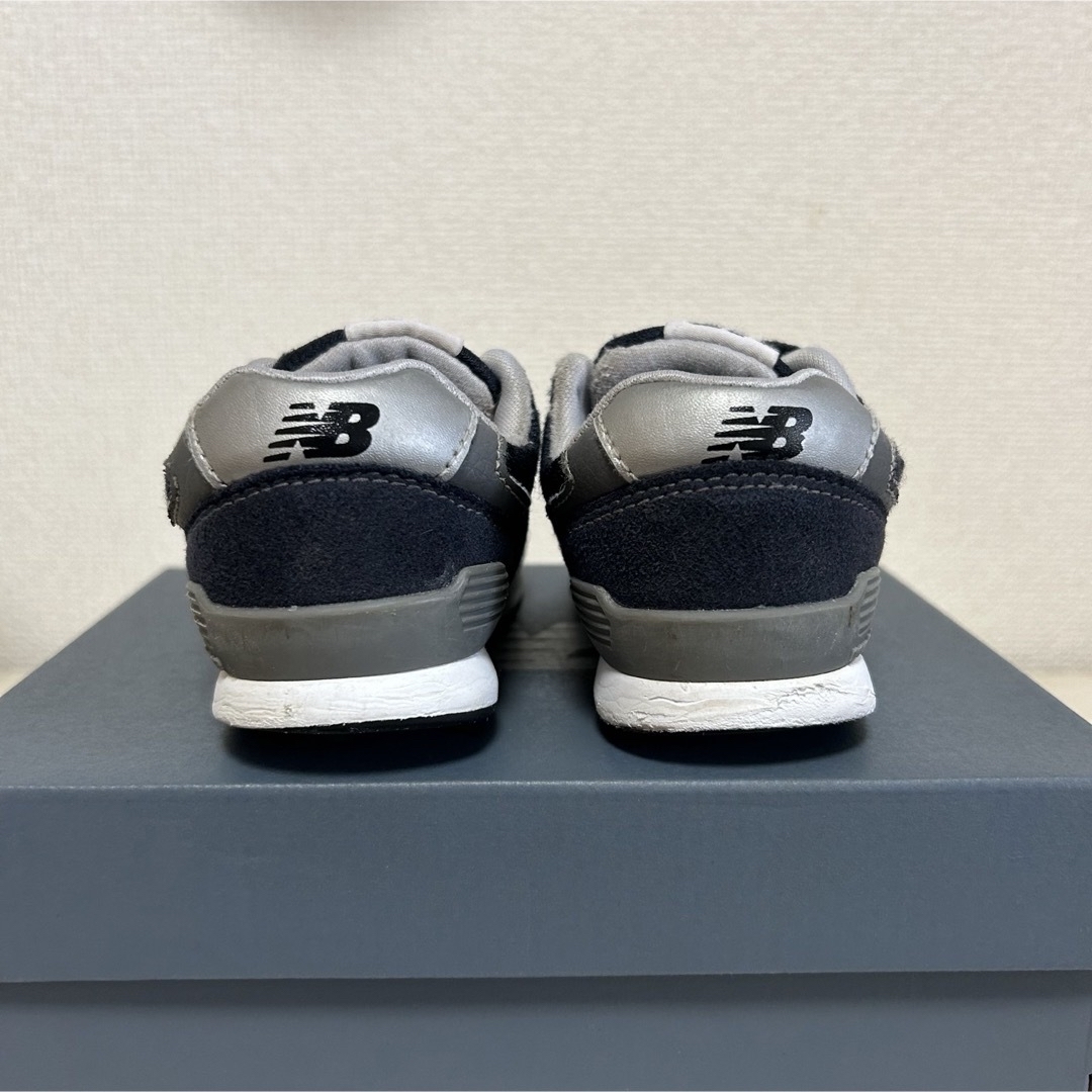 New Balance(ニューバランス)のニューバランス 996 キッズシューズ ネイビー 14.5cm キッズ/ベビー/マタニティのベビー靴/シューズ(~14cm)(スニーカー)の商品写真